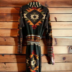 Faherty Paloma Duster Long Sweater Large